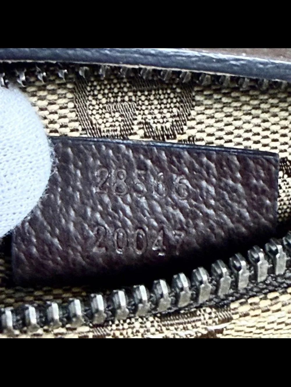 Gucci Beige & Brown GG Canvas Belt Bag
